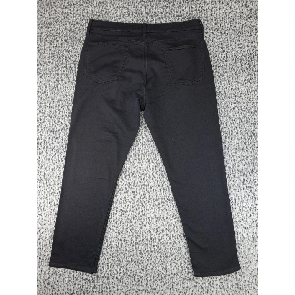 Banana Republic Pants Mens 34x29 Black Straight Leg Chino 5-Pocket 11760